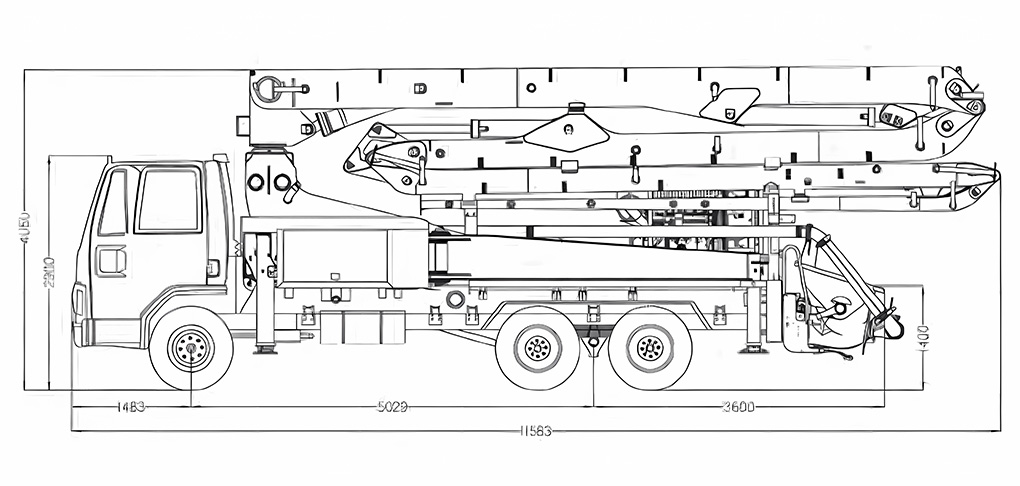 Bomba de hormigón 2024 utiform uf36zx4